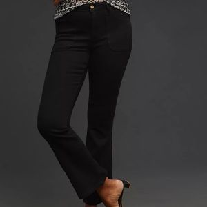 Pilcro Icon Flare Black Jeans